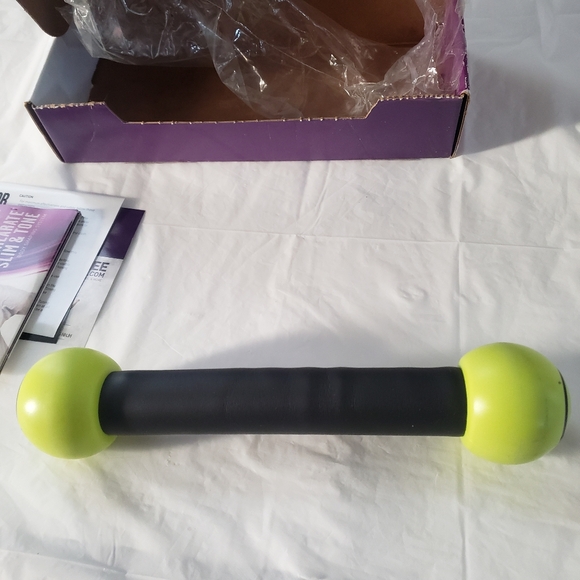 Zumba Exhilarate Slim & Tone Body Shaping System Workout DVD Toning Stick - Picture 11 of 16